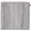 vidaXL Armario de pared madera de ingenier&iacute;a gris Sonoma 60x36,5x35 cm