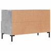 vidaXL Mueble para TV madera contrachapada gris hormigón 80x36x50 cm
