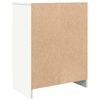 vidaXL Aparador blanco 57x34x76 cm madera de ingenier&iacute;a