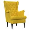 vidaXL sill&oacute;n Amarillo Terciopelo