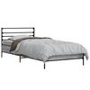 vidaXL Estructura de cama Sonoma gris 80 x 200 cm Madera de ingenier&iacute;a