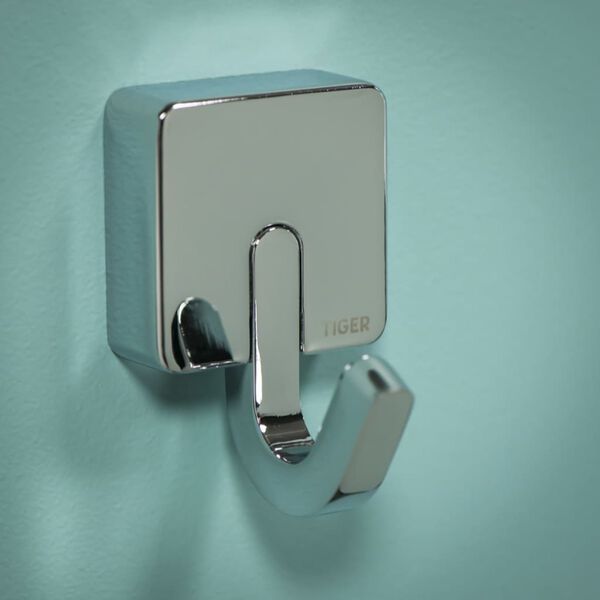 Tiger Impuls toallero de gancho de metal 4,8x5,5 cm (Color Cromo)