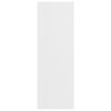 vidaXL Mueble zapatero de madera contrachapada blanco 54x34x100,5 cm