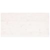vidaXL Tablero de mesa rectangular madera de pino blanco 100x50x2,5 cm