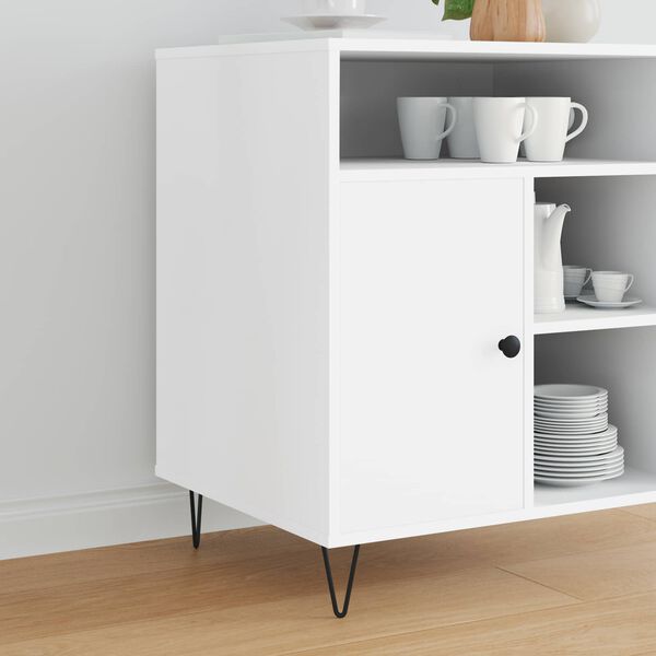 vidaXL Pata de Mueble 2 pcs Negro 54.1 x 54.1 x 100 mm Hierro