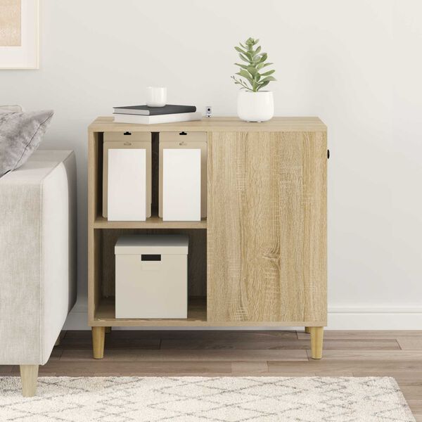 vidaXL Casa para Gatos Sonoma 72 x 42.5 x 70 cm Madera de ingenier&iacute;a