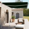 vidaXL Toldo de pie manual retr&aacute;ctil gris antracita 350x250 cm