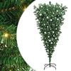 vidaXL &Aacute;rbol de Navidad artificial preiluminado invertido con juego de bolas