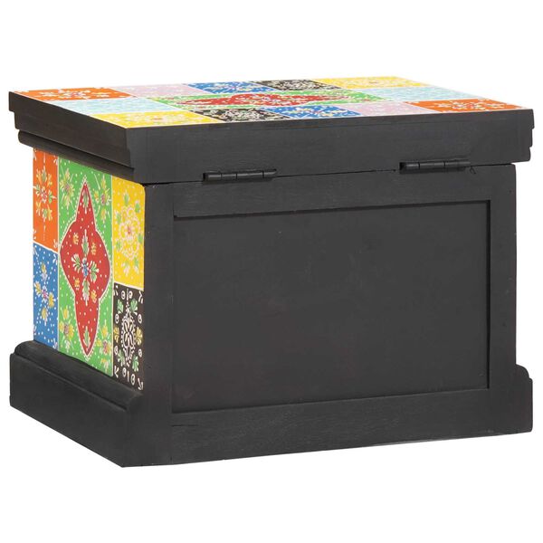 vidaXL Caja de Almacenamiento Multicolor 40 x 30 x 30 cm