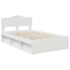 vidaXL Estructura de cama 120 x 200 cm Madera de pino macizo