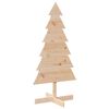 vidaXL &Aacute;rbol de Navidad de madera de adorno madera maciza pino 120 cm
