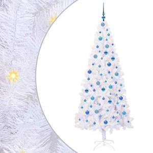 vidaXL &Aacute;rbol de Navidad artificial con 300 LED 210 cm PVC y Acero