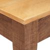 vidaXL Mesa de Caf&eacute; Marr&oacute;n 110 x 55 x 40 cm Madera de mango maciza