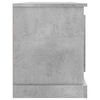 vidaXL Mueble de TV madera contrachapada gris hormigón 100x35,5x45 cm