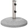 vidaXL Base para parasoles de 40-50 mm 26.45 kg Gris for 40-50 mm Pole