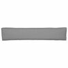 vidaXL Juego de Cojines para Palets 2 pcs Gris 200 x 40 x 8 cm