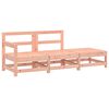 vidaXL Juego de muebles de jard&iacute;n 3 pzas madera maciza abeto Douglas