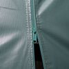 vidaXL Carpa para ganado desmontable PVC verde oscuro 550g/m² 3,3x16 m