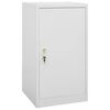 vidaXL Armario para sillas de montar acero gris claro 53x53x105 cm