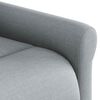 vidaXL Sill&oacute;n reclinable el&eacute;ctrico tela gris claro