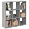 vidaXL Librer&iacute;a divisor madera ingenier&iacute;a gris Sonoma 102x29x103,5 cm