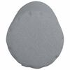 vidaXL Cojines Bolster 2 pcs Gris Claro &Oslash; 25 x 70 cm tela