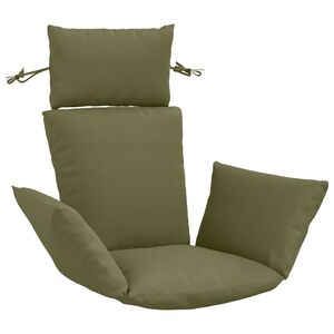 vidaXL Coj&iacute;n Adirondack PUTTEN 100% Poli&eacute;ster Verde oliva