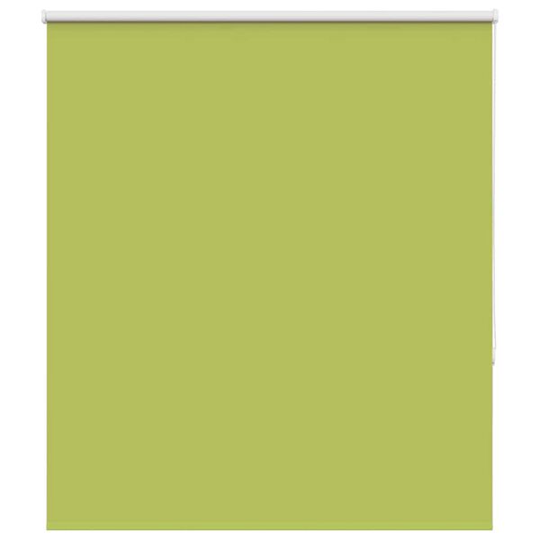 vidaXL Estor Enrollable Opaco hojas verde 125x150cm Tela Ancho 121,6cm