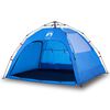 vidaXL Tienda de playa 2 personas impermeable apertura r&aacute;pida azul