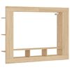 vidaXL Mueble de TV madera de ingenier&iacute;a roble Sonoma 152x22x113 cm