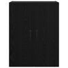 vidaXL Armario de Pared Roble Negro 69,5 x 34 x 90 cm
