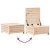 vidaXL Juego de muebles de jard&iacute;n 7 piezas madera maciza de pino