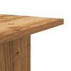 vidaXL Soportes de plantas 2 uds madera roble artisian 30x30x60 cm