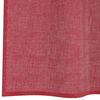 vidaXL Cortinas de gasa con trabillas 2 uds rojo vino 140x245 cm