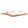 vidaXL Estructura para fut&oacute;n japon&eacute;s madera maciza de acacia 200x200 cm