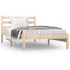 vidaXL Estructura de cama individual sin colch&oacute;n 90x190 cm