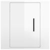 vidaXL Mueble para TV de pared blanco brillante 40x34,5x40 cm