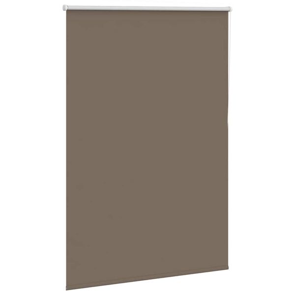 vidaXL Estor Enrollable Opaco Color Caf&eacute; 115x150 cm Tela Ancho 110,7cm