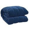 vidaXL Manta con peso tela azul 220x230 cm 15 kg