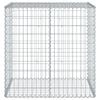 vidaXL Cesta de gaviones con cubierta hierro galvanizado 100x50x100 cm