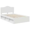 vidaXL Estructura de cama 120 x 200 cm Madera de pino macizo