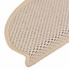 vidaXL Alfombrillas autoadhesivas sisal 15 uds bereber 65x21x4 cm
