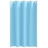 vidaXL Cortinas Opacas con Anillas 2 pcs Azul Claro 175 x 140 cm