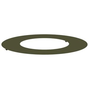 vidaXL Anillo de &aacute;rbol Verde Oliva &Oslash;40/70 cm Acero laminado en fr&iacute;o