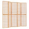 vidaXL Biombo plegable con 5 paneles estilo japon&eacute;s 200x170 cm