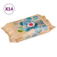 vidaXL Toallitas para bebés 14 paquetes 840 toallitas