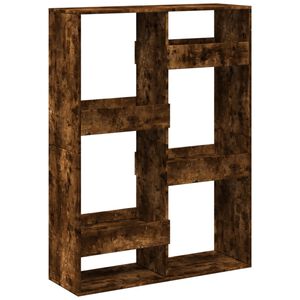 vidaXL Estanter&iacute;a de madera de ingenier&iacute;a roble ahumado 100x33x135 cm