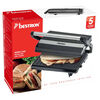 Bestron Plancha grill negra 700 W APM123Z