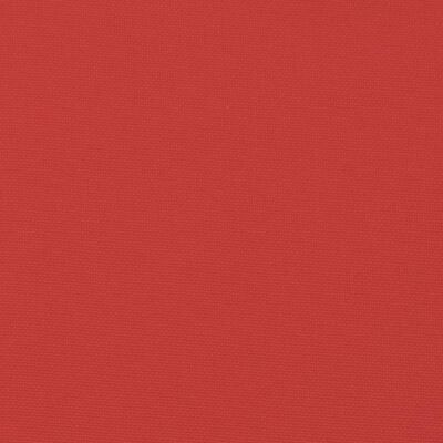 vidaXL Cojín para sofá de palets de tela rojo 120x40x12 cm