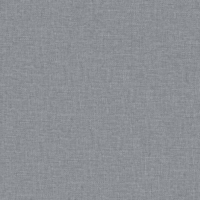 vidaXL Banco de tela gris claro 100x64x80 cm